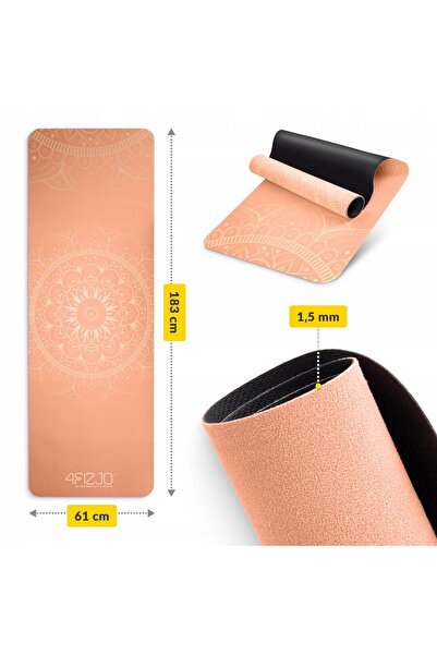 NO BRAND COVOR DIN PĂIANJEN PENTRU YOGA ȘI EXERCIȚII, PENTRU MEDITAȚIE ȘI PIL...
