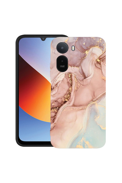 bestcase ®   Husă TPU Ultra Subțire pentru Xiaomi Redmi A7 Pro, Marmură Roz, ...