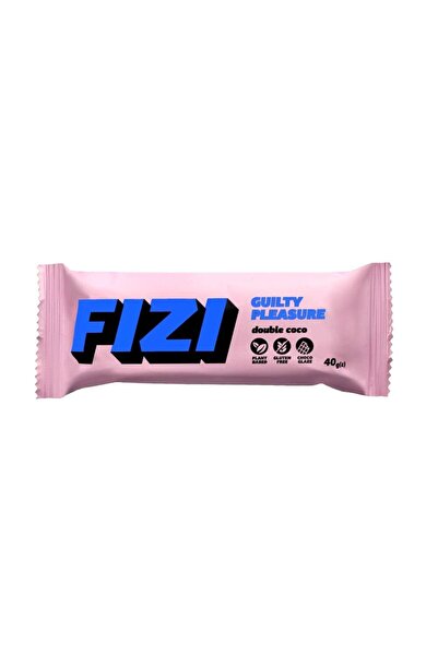 NO BRAND Fizi Baton Dublu Cocos în glazură de ciocolată, fără zahăr, Fizi