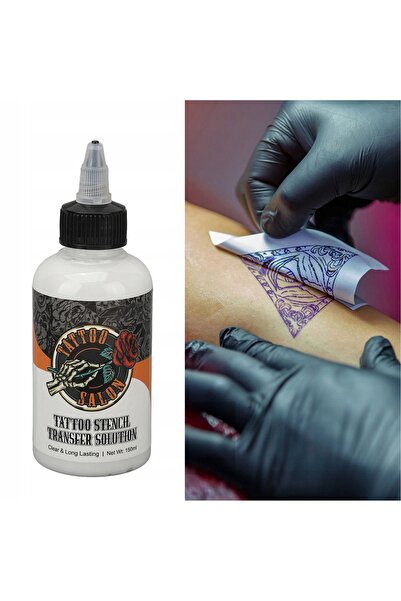 NO BRAND Gel șablon lichid pentru tatuaje reversibile 150ml