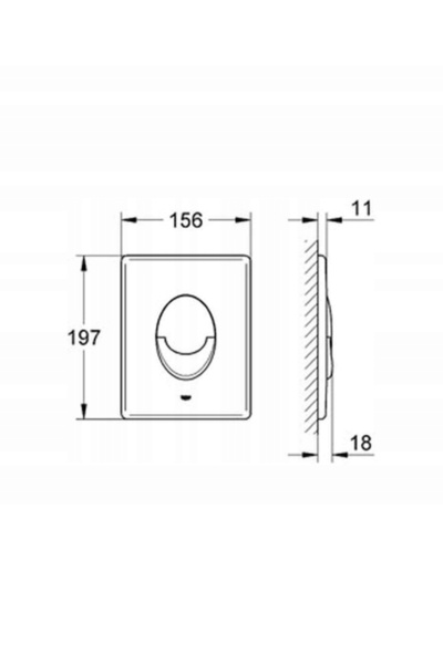 Grohe SKATE AIR BUTON DE PORNIRE 42304000