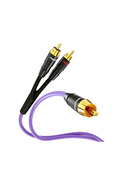 Melodika Cablu pentru Subwoofer Tip Y Cinch 2xRCA-RCA Mdswy30 - 3m
