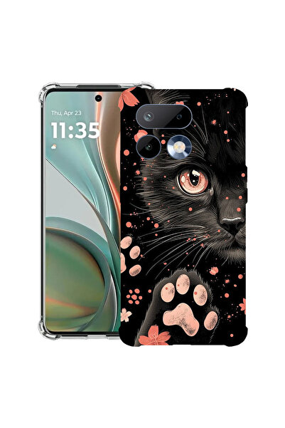 bestcase ®   Husă antișoc pentru Realme 16 Pro 5G, Pisică Neagră, 3143991 AS ...