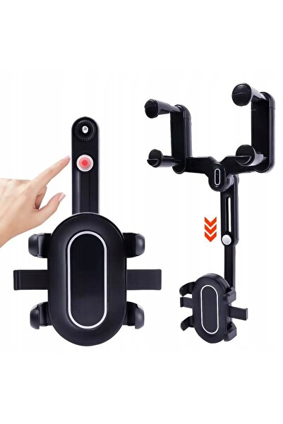 NO BRAND Suport de telefon universal Lurico pentru oglindă, rotativ, 4.5-7 "