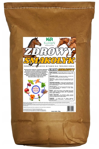 NO BRAND Gustare sănătoasă pentru cai, bomboane 10 kg, aromă de măr, vitamine.