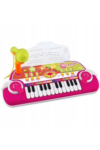 NO BRAND Bontempi |   Minimelody Claviatură cu 24 de clape cu microfon pentru...
