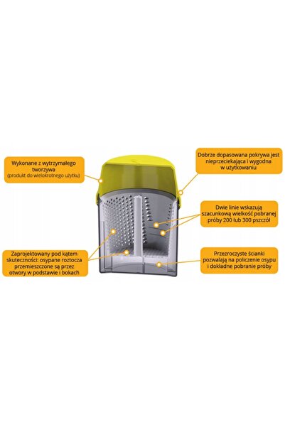 NO BRAND VARROCHECK – tester pentru flotația alcoolică TEST PENTRU VARROA