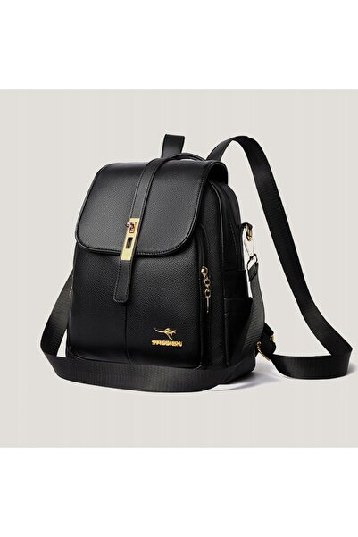 NO BRAND Rucsac de damă din piele ecologică, elegant, urban