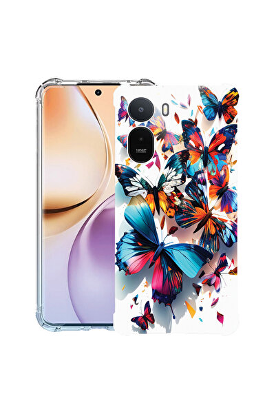 bestcase ®   Husă Antișoc pentru Xiaomi Redmi A7 Pro, Fluturi Colorati, 31457...