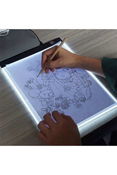 NO BRAND TABLETĂ GRAFICĂ DE DESENAT, PLACĂ LUMINOASĂ LED A4 PENTRU TRASARE