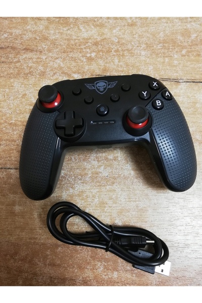 NO BRAND Spirit of Gamer Pad Controler Wireless Bluetooth 8m Vibrații USB