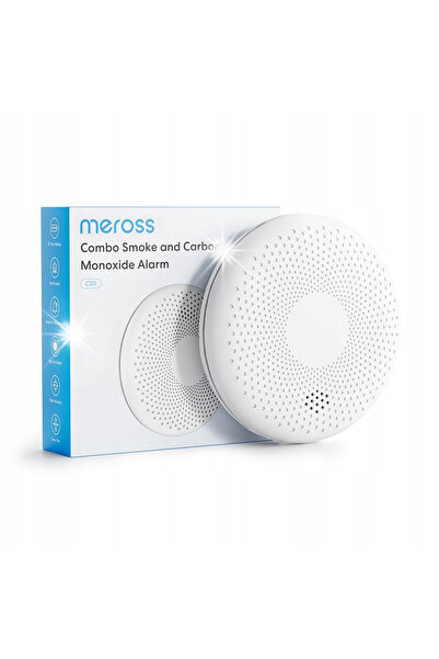 Meross Home Senzor detector inteligent de fum și monoxid de carbon Meross, cu...