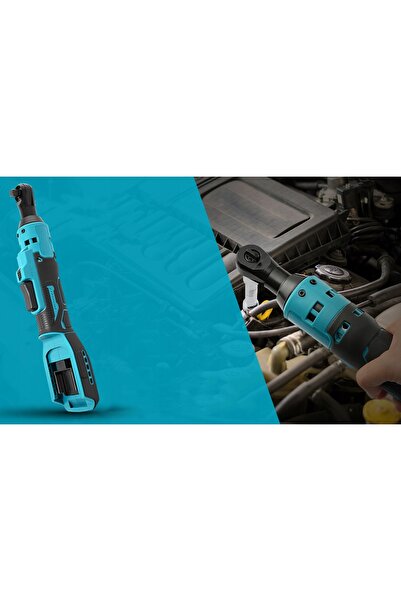NO BRAND Cheie electrică cu clichet de impact 220 RPM 55 N.m 3/8 " + 8 capete...