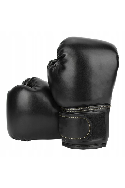 NO BRAND Set de box, mănuși de antrenament pentru copii, negre