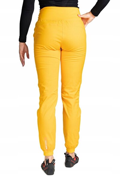 NO BRAND Pantaloni de cățărare Wild Country pentru femei Session Women Galben XS