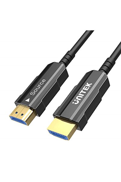 Unitek Cablu HDMI HDMI 2.0 Cablu Optic AOC 4K 60Hz 10 m