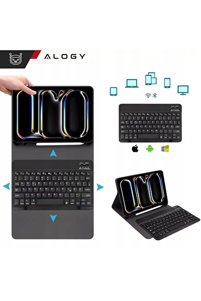 NO BRAND Tastatură Alogy pentru Apple A2836, A2837, A3006, iPad Pro 11 M4 gen...