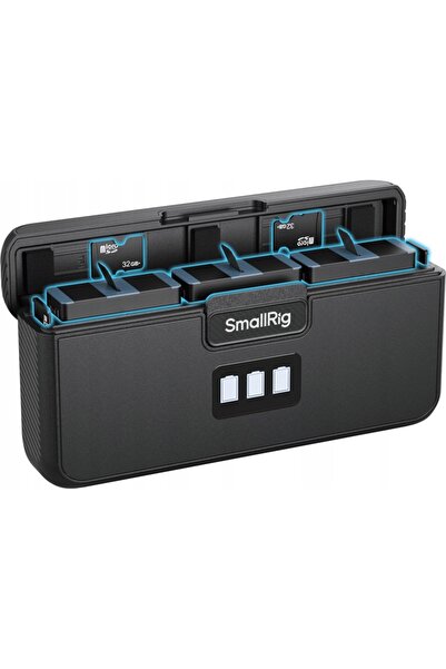 NO BRAND Încărcător de baterii Smallrig 5418 pentru camerele Gopro 5418 9/10/...