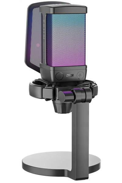 NO BRAND Fifine Ampligame Q6 Microfon USB de Gaming, Condenser de Studio