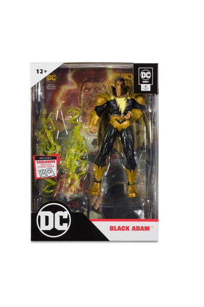 NO BRAND Figurină articulată originală Black Adam din multiversul DC + benzi ...