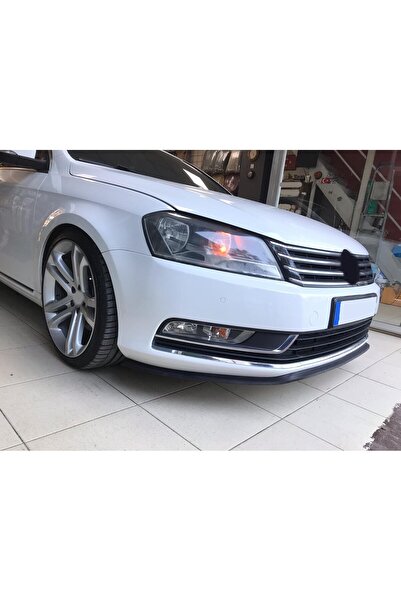 OTO H.İ.T. VOLKSWAGEN PASSAT B7 UYUMLU ÖN LİP TAMPON EKİ BODY KİT YUMUŞAK MAT...