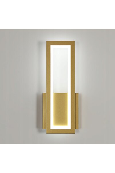 NO BRAND Aplică de perete LED aurie pentru living și hol, modernă, 16W, 6500K