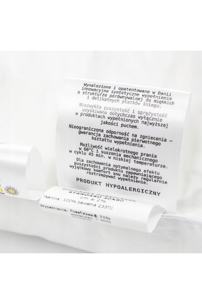 NO BRAND PERNĂ POLSKA Umplutură din fulgi 40x60 POLDAUN Fulgi care imită puful