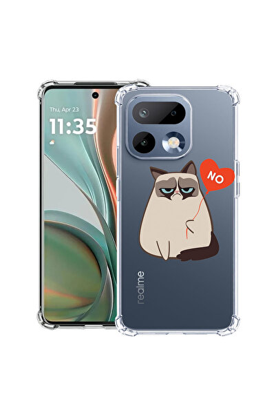 bestcase ®   Husă Antișoc pentru Realme 16 Pro 5G, Meme - Grumpy Says No, 314...