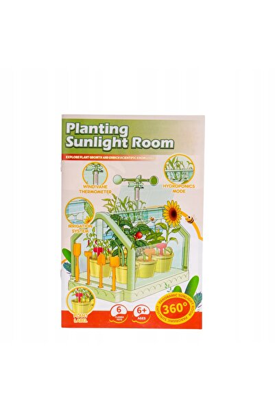 NO BRAND Kit educațional Seră de experimente Mini-grădină Cultivare autentică...