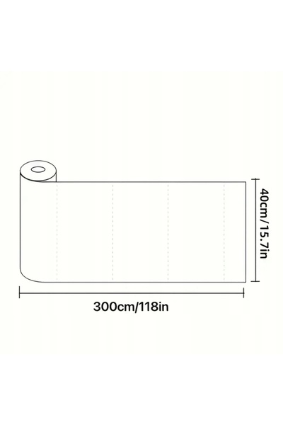 NO BRAND Panou de perete 3D autoadeziv - Tapet cu șipci de lemn 40x300cm PVC