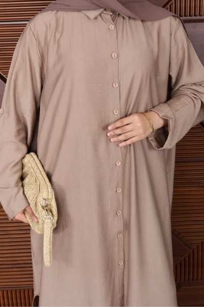 Moda Krash طقم تونيك من قماش الفراولة من ميني