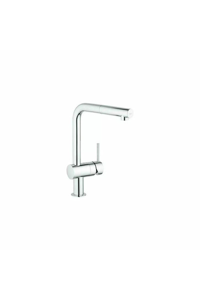 Grohe Baterie de bucătărie Minta cromată lustruită cu duș extractibil