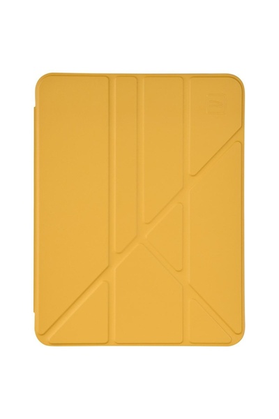 Tucano Αναδιπλούμενη Θήκη Μπαμπού για iPad A16 2025 / iPad 10.9 2022, Κίτρινο