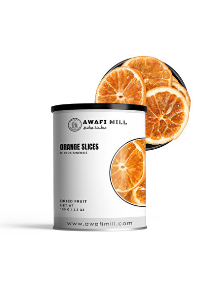 AWAFI MILL Dried Orange Slices 100g | Burtuqal | Citrus × sinensis