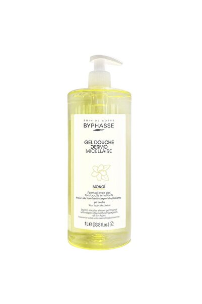BYPHASSE Αφρόλουτρο, Byphasse, Dermo Micellar 1000 ml Άνθος Τιάρας