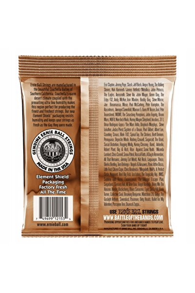 NO BRAND Corzi ERNIE BALL 2153 Phosphor Bronze (9-46) 12 bucăți