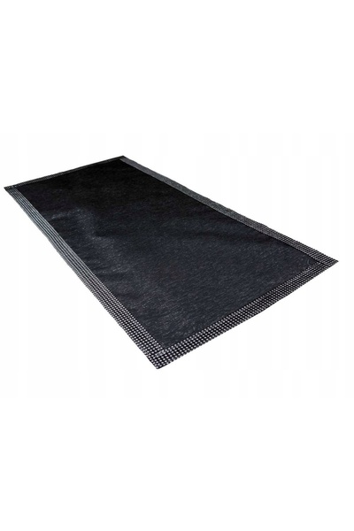 NO BRAND Față de masă Margo Lucioasă cu Strasuri 150X240 Negru