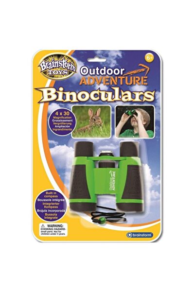 Brainstorm Toys Binocluri Brainstorm Explorer cu busolă E2015 - Negru/Verde