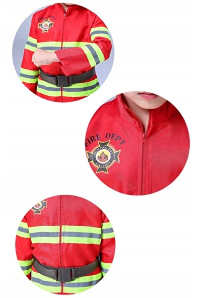 NO BRAND Costum de pompier Uniformă de pompier Pompieri Serviciul de pompieri...