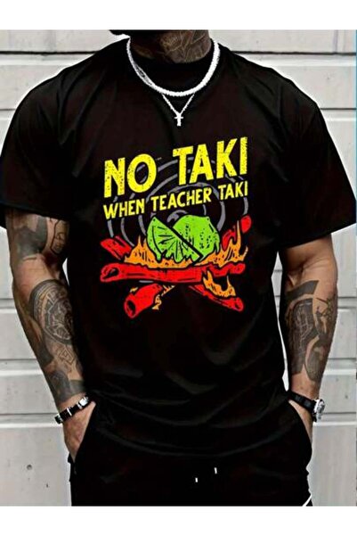 799 100% Cotton No When Taki Funny Education Classroom Teacher T-Shirt Women'...