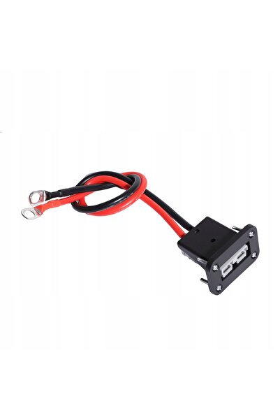 NO BRAND Conector Anderson pentru cablu de baterie cu suport, fișă 50A, 8 AWG...