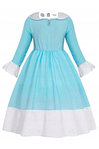 NO BRAND Rochie costum Prințesa Rosalina Peach Super Mario Carnaval 116 122