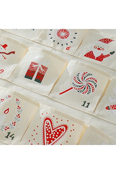 NO BRAND Calendar din pânză pentru decorul casei + Cadouri gratuite
