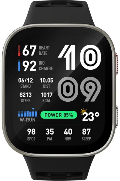 Amazfit Bip Max 50mm Smartwatch, 2.07" AMOLED Display, 20 Days of Battery, GP...