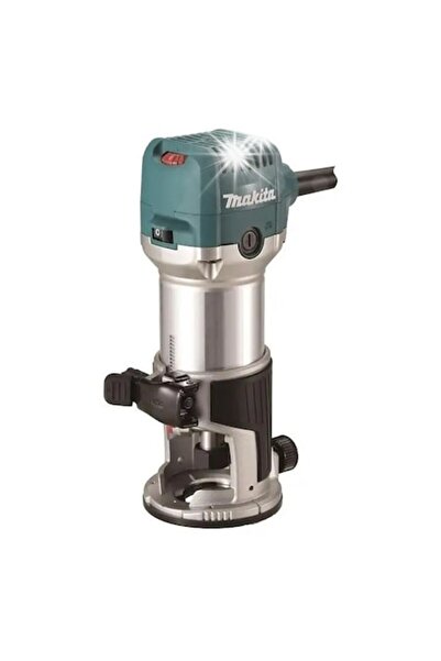 Makita Freză electrică RT0702C, 710W, adâncime de frezare 0-40mm, culoare nea...