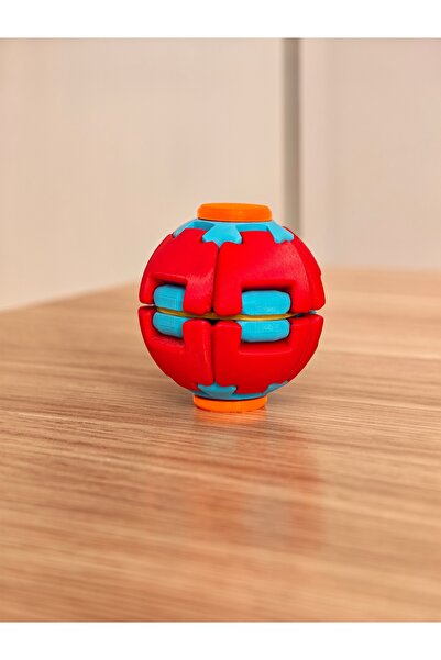 TAYZSHOP PopSpin Basınca Dönen Eğlenceli Top Oyuncağı - Bebek & Çocuk İçin Mo...