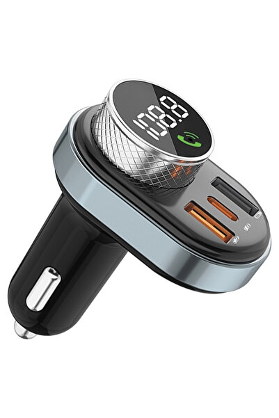 AWEI C-843 Kit hands-free pentru telefoane cu transmițător FM Bluetooth