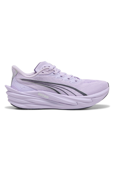 Puma Deviate Nitro 4 Kadın Mor Koşu Ayakkabısı 31212420