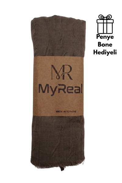 MyReal شال من خيزران الكراش - نسيج طبيعي لا يحتاج للكي (90x200 سم)