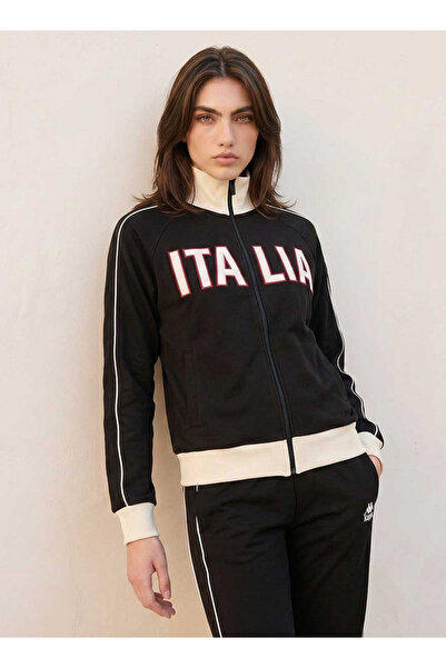 Kappa Zip Through Embroidered Jacket